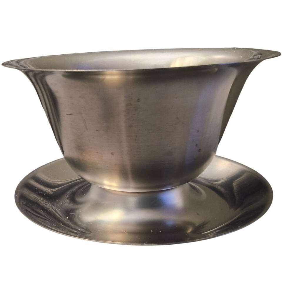 Vintage Vollrath Stainless Steel Gravy Bowl